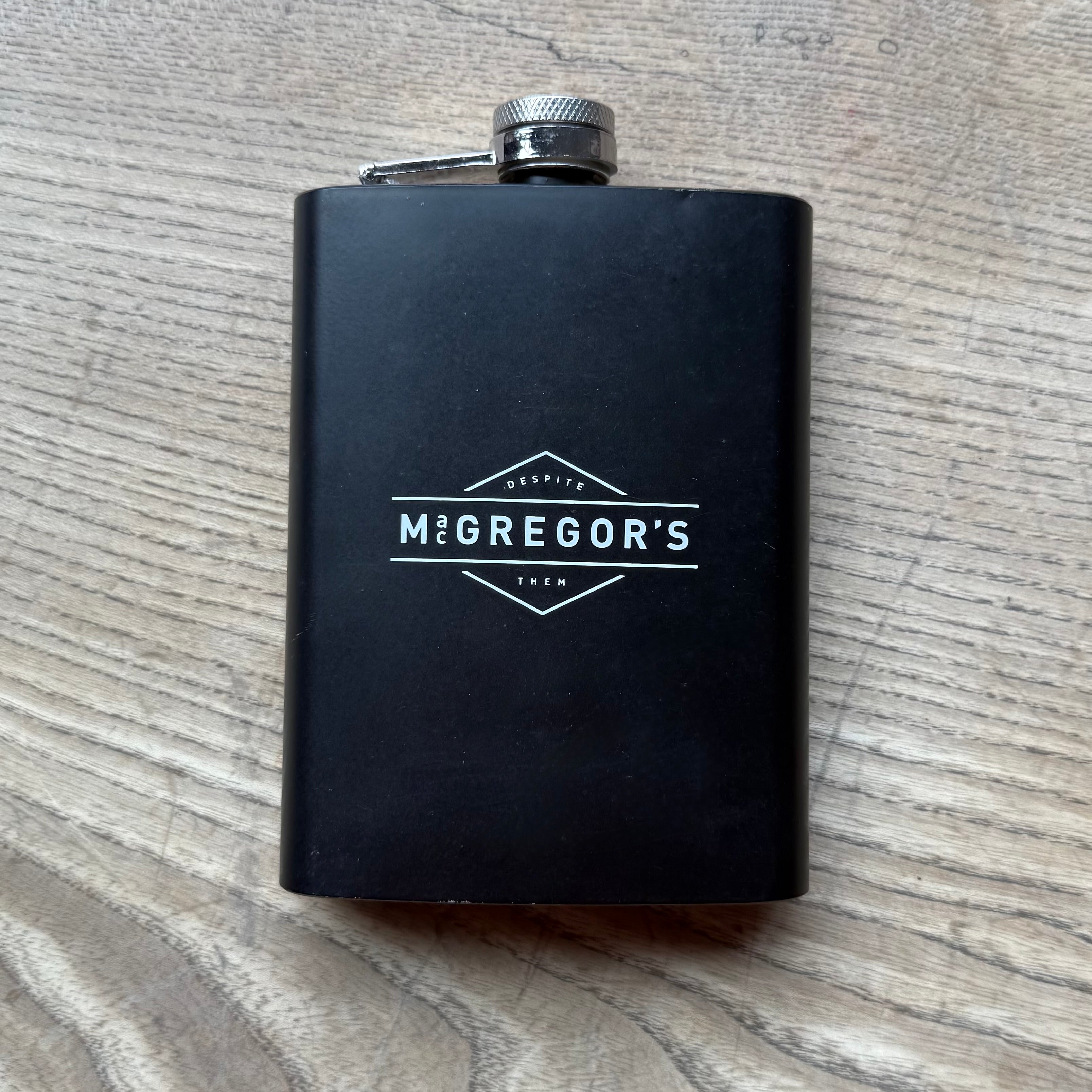 MacGregors Logo Hip Flask