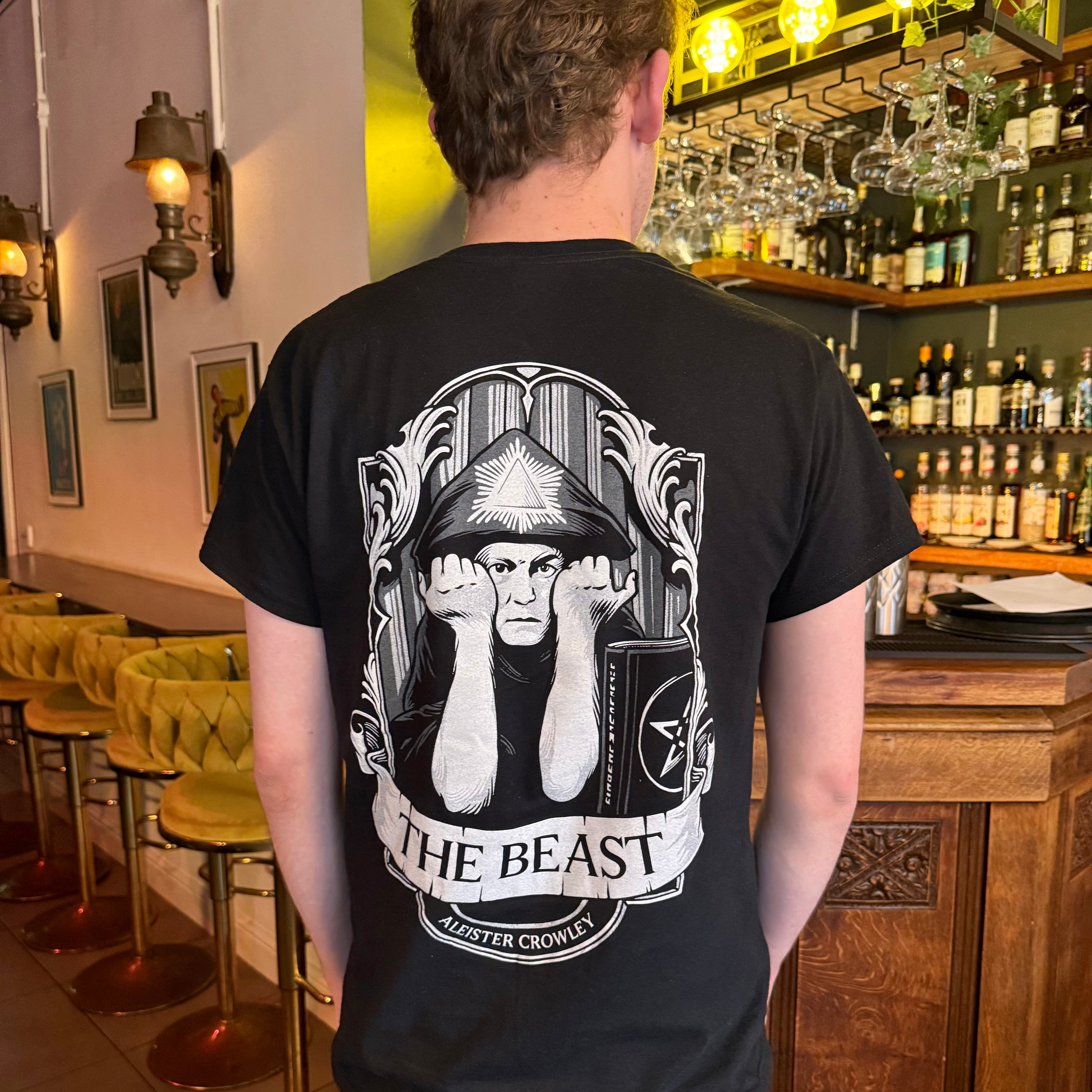 Scottish Icons - The Beast T Shirt - Aleister Crowley