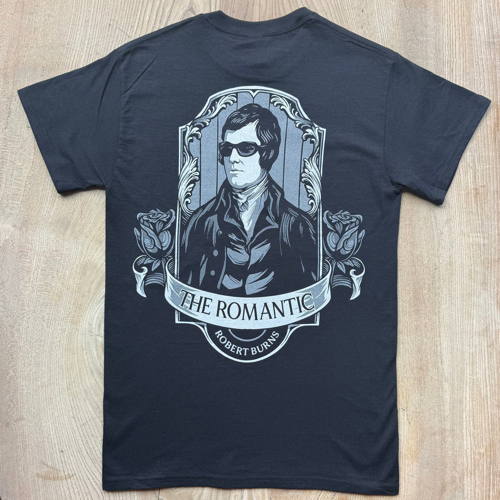 Scottish Icons - The Romantic T Shirt - Robert Burns